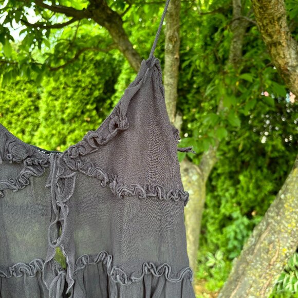 Ruffle Tie Cami - Picture 2 of 5